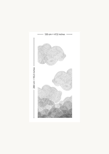Cloudy Tapet