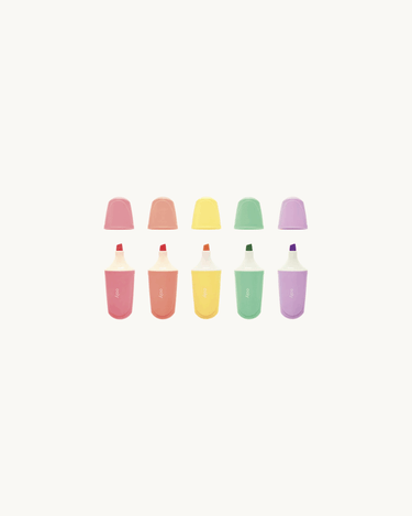 Pastel Highlighter Set