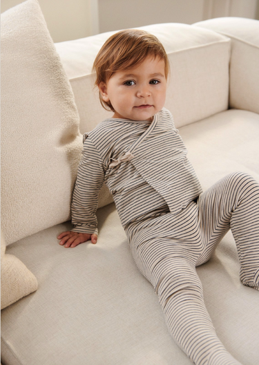 Facu Footed Striped Leggings